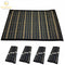 Set of 4 BAMBOO PLACEMATS Dinner Table Decor Party Natural Party 45x30cm BULK