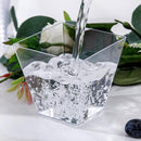 360x Premium Plastic Square Dessert Cups BPA Free Extra Strong Bulk - Clear