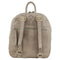3Pc Set Pierre Cardin Womens Woven Leather Backpack + Cross-Body Bags - Sky Blue