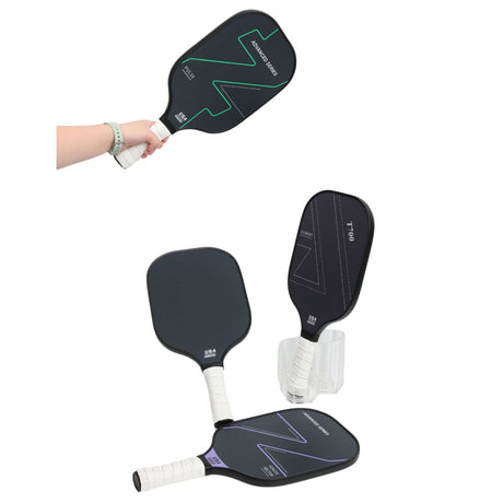 4x Graphite Carbon Fiber Pickleball Paddles Pickle Ball Racket Racquet Bulk