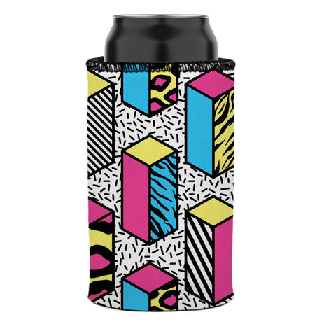 80s Allover Stubby Cooler - Standard