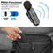 HRIDZ Wireless Lavalier Microphone for Lightning Port Mic For Apple iPhone ipad Vlog Live Stream