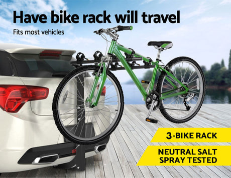 3 Bike Rack Bicycle Car Rear Carrier 2