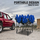 3x3m Pop Up Gazebo Outdoor Tent Folding Marquee Party Camping Market Canopy - blue