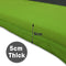 Double Self Inflating Mattress Sleeping Mat Air Bed Camping Hiking Joinable - green