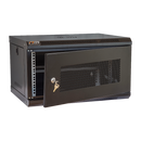 19" 6U Wall Mount Network DVR NVR Data Cabinet Enclosure