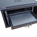 19" 6U Wall Mount Network DVR NVR Data Cabinet Enclosure