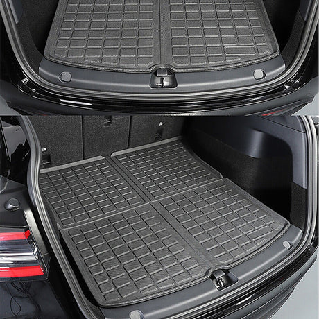 6 piece Car Y Floor Mats for Front and Rear Trunk Front Passenger and Driver Side