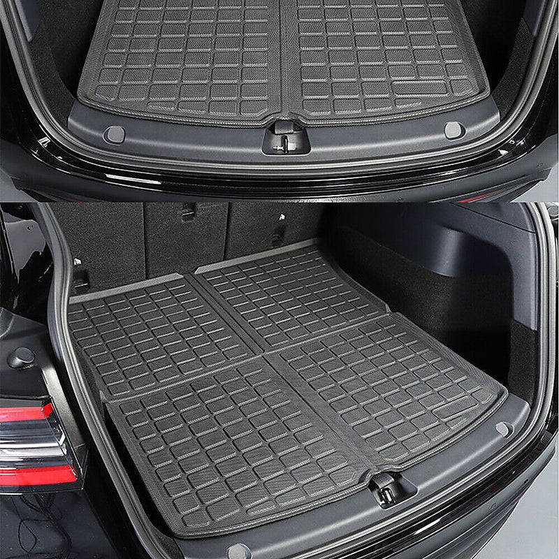 6 piece Car Y Floor Mats for Front and Rear Trunk Front Passenger and Driver Side