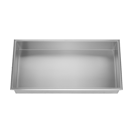 641 x 336 x 101mm Shower Niche Single Shelf Organizer No Tile Needed in Stainless Steel