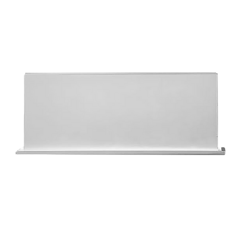 641 x 336 x 101mm Shower Niche Single Shelf Organizer No Tile Needed in White
