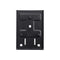 Wall Mounted Pull Up Bar 2 IN 1 Pull Up Dip Bar Station Outdoor Strength Training Home Gym