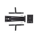 Wall Mounted Pull Up Bar 2 IN 1 Pull Up Dip Bar Station Outdoor Strength Training Home Gym