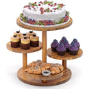 4 Tier Round Dessert Stand Tower Cake Cupcake Display