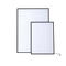 A2 LED Slim Advertising Lightbox Sign Wall-Mounted Poster Board Menu Frame