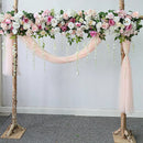 1M Artificial Flower Runner Arrangement Panel Wall Rose DIY Wedding Party Décor