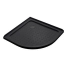 100x100cm Rounded Curved Shower Base in Black