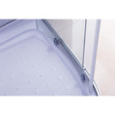 90x90cm Rounded Curved Shower Base in White