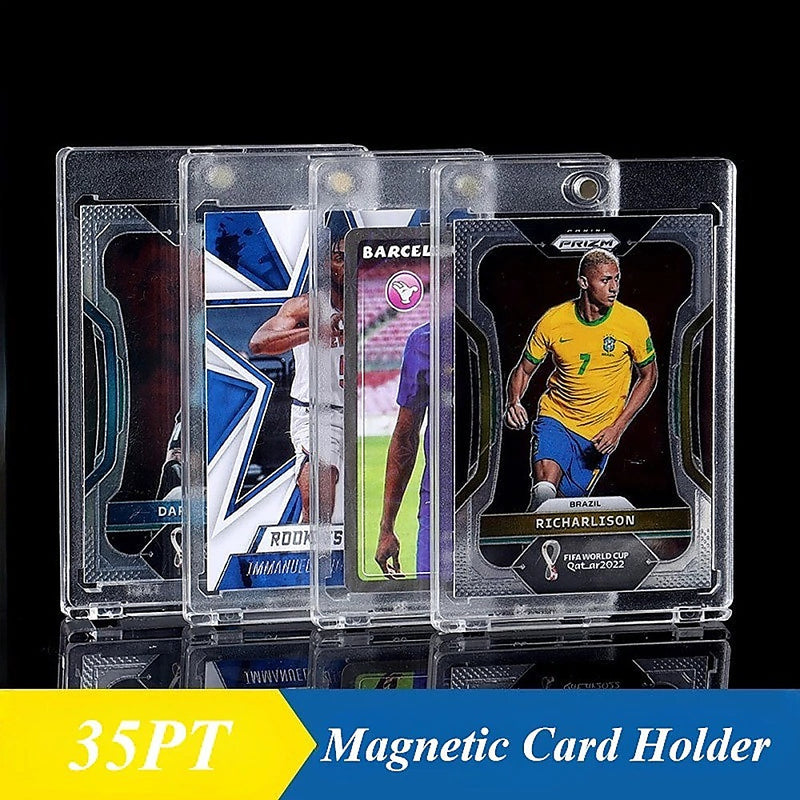 25 Pack Magnetic Card Holder For 35PT Trading Sports Cards