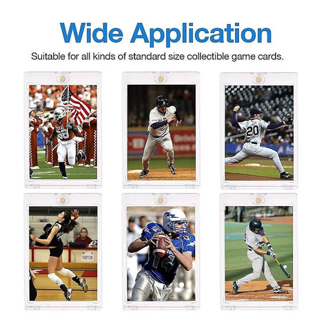 25 Pack Magnetic Card Holder For 35PT Trading Sports Cards