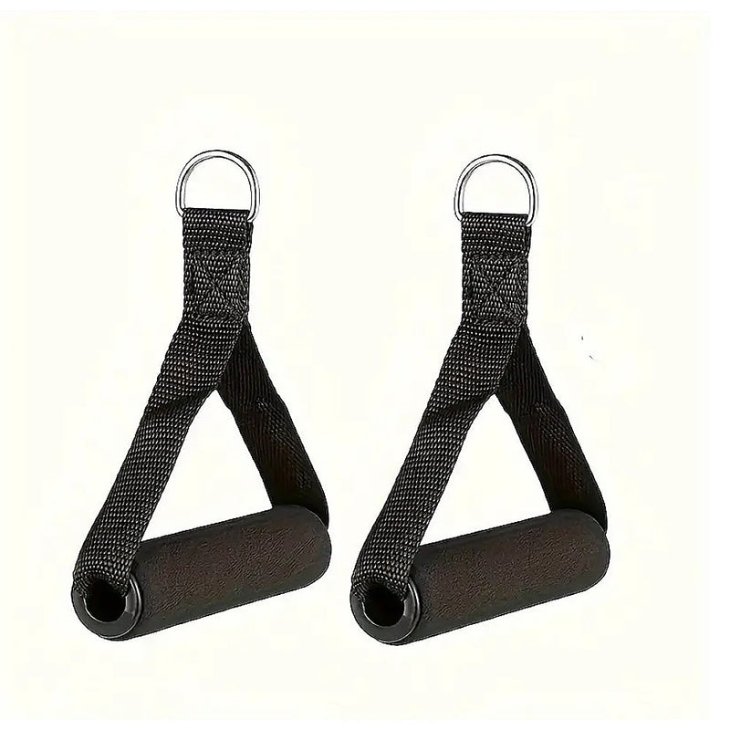2 x Universal Foam Handle Exercise Machine Attachments