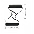 2 x Universal Foam Handle Exercise Machine Attachments