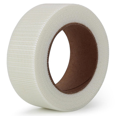 24-Pack Fibreglass Plasterboard Joint Tapes – 50mm x 90m Drywall Mesh Rolls