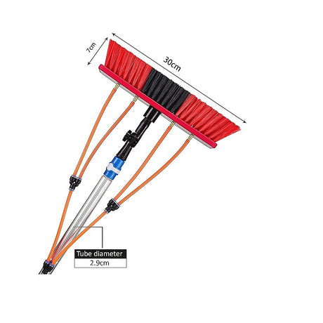 7m Water Fed Pole Cleaning Kit – Solar Panel & Window Cleaner System with Brush
