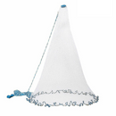 3m Nylon Fishing Cast Net – Quick Throw Mesh with Drawstring & Chain Bottom Weights