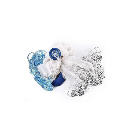 3m Nylon Fishing Cast Net – Quick Throw Mesh with Drawstring & Chain Bottom Weights