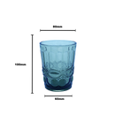 Faubourg Embossed Tumbler - 250ml blue