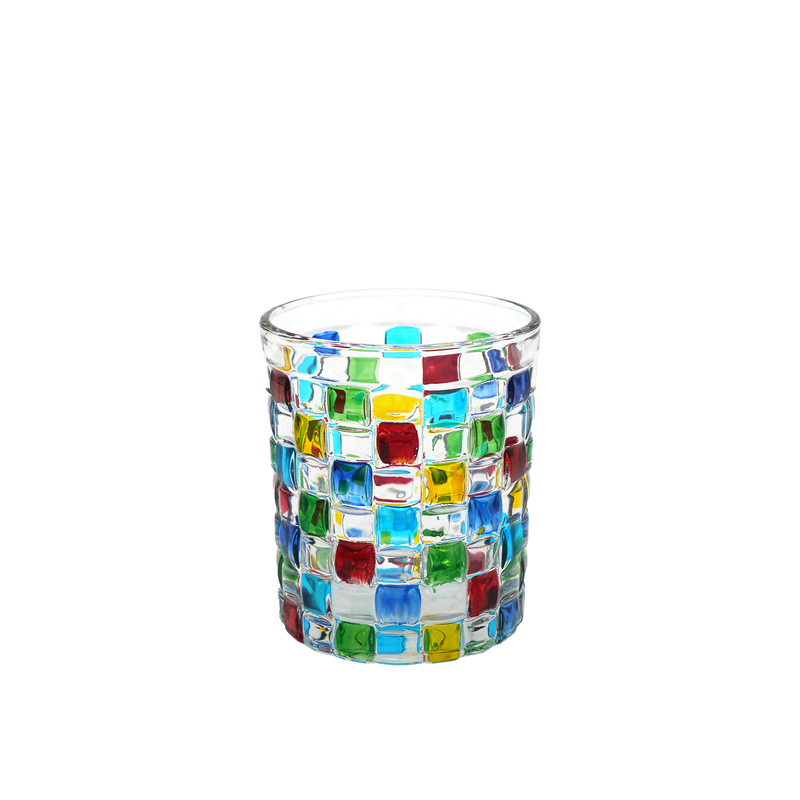 Rubik Glass Tumbler - 210ml