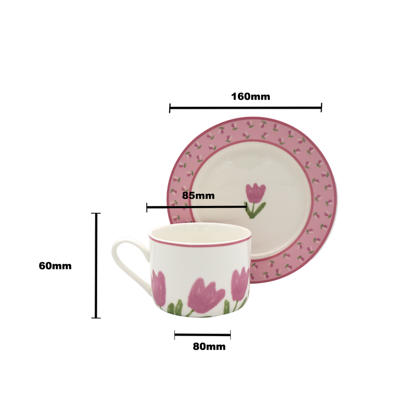 Springs Springs Cup and Saucer - 220ml