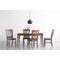 Allergo Dining Table 150cm Timber Dining Table - Cocoa