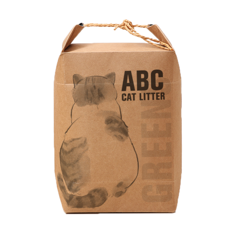 ABC Vegan Cat Litter Greens Scent 4KG x 6 Bags