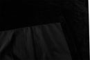 Large Thick Faux Mink Velvet Curtains Blockout 540x 230cm+Hook Pinch Pleat Black
