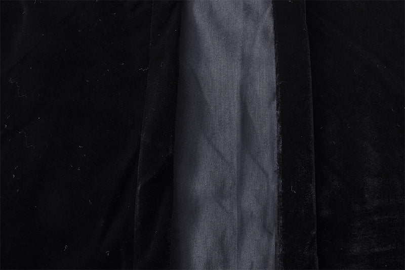 Long Large Velvet Curtains Black 620x270cm with 4m blockout+30 Hook New