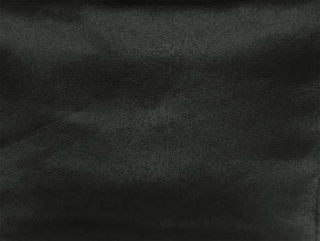 2 Long drop Sheer Voile Curtains 588cm wide 270cm Drop +Hooks Pinch Pleat  Black