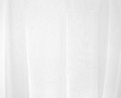 2 Long drop Sheer Voile Curtains 580cm wide 270cm long+30 Hooks Pinch Pleat New