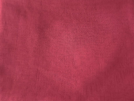 2 Long Drop Sheer Voile Curtains 592cm wide 270cm Drop Pinch Pleat + Hooks Wine