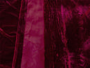 Large Thick Velvet Curtains 590x230cm with full liner 30 hooks Burgundy New