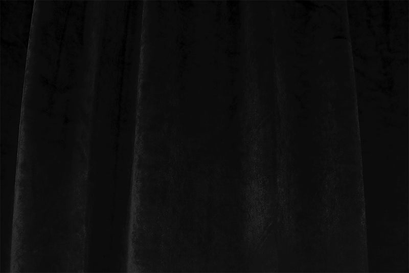 Large Thick Velvet Blockout Curtains 560x 230cm PINCH PLEAT 2 panel+Hooks Black