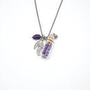 Gift Gox - Crystal Bottle (Amethyst) + Purify Oil Blend