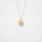 Gift Gox - Aroma Necklace White Gold - Planet Nebula Nova (Pink) + Purify Oil Blend