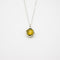 Gift Gox - Aroma Necklace White Gold - Planet Stellar Midnight (Golden dark blue) + Purify Oil Blend
