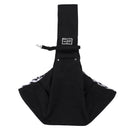 black Pet Carrier Sling Bag for Small Dogs and Cats - Up to 15kg