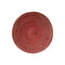 Round Woven Placemats -Colorful Braided Table Mats for Dining & Home Decor 18cm 10pcs Red
