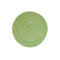Round Woven Placemats -Colorful Braided Table Mats for Dining & Home Decor 30cm 10pcs Green