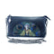 Women's Embossed Peacock Leather Wristlet Clutch - Elegant and Artistic Handbag 23*12*2cm