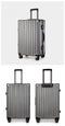Aluminum Alloy Hard-Shell Suitcase with TSA Lock -20" Spinner Luggage in Grey